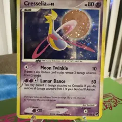 Cresselia Pokemon TCG 2/106 Great Encounters Holo HP - Image 1