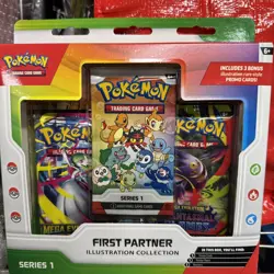 Pokemon TCG First Partner Illustration Collection Series 1 Factory Sealed - Image 1