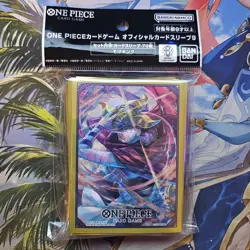 One Piece Official Card Sleeve Usopp Sogeking 70 Sleeves NEW Bandai Vol.9 SEALED - Image 1