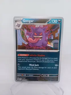 Gengar 050/088 Rare Perfect Order Pokemon Reverse Holo Near TCG Card - Image 1