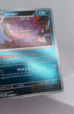 Gengar 050/088 Rare Perfect Order Pokemon Reverse Holo Near TCG Card - Image 3