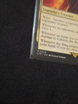 Wizards of the Coast Sauron, the Dark Lord 224 Mythic Legendary Creature LOTR - Image 5