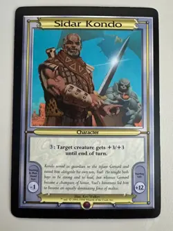 Sidar Kondo - MTG Vanguard RARE Magic Oversized - ENGLISCH - ©1997 M/NM - Image 1