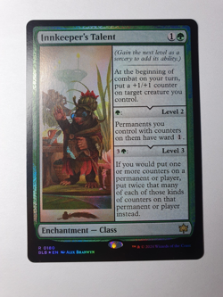 MTG - Innkeeper's Talent Foil - Bloomburrow #180 - N/M Rare - Image 1