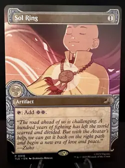 Sol Ring (Showcase) Avatar: The Last Airbender: Eternal-Legal Regular - Image 1