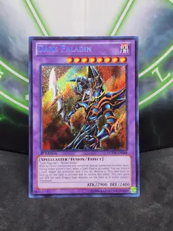 Yugioh Dark Paladin LCYW-EN048 Secret Rare 1st Edition NM - Image 1