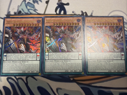 Yugioh Nervedo the Shadebeast Power Patron Ultra Rare BLZD-EN011 Near Mint x3 - Image 1