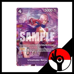 One Piece Legacy of the Master - OP12-063 - Vinsmoke Reiju - Alt Art - Image 1