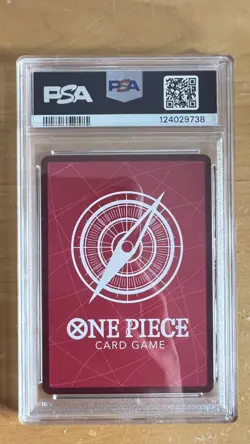One Piece ST21-001 Monkey D Luffy Gear 5 Starter Deck 21 Alt Art Parallel PSA 10 - Image 2