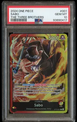 2024 One Piece English SABO The Three Brothers ST-13-001 - PSA 10 - Image 1