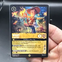 Disney Lorcana Woody Jungle Guide Wilds Unknown Legendary 15/204 - Image 2