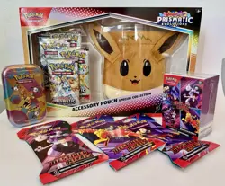 Pokemon Accessory Pouch / Destined Rivals Booster Bundle / Training Card Game - Image 1