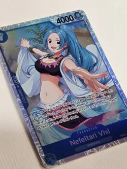 The Azure Sea's Seven #EB04-025 Nefeltari Vivi One Piece Card Holo - Image 4