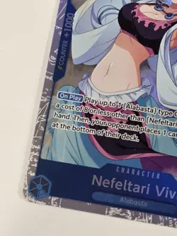The Azure Sea's Seven #EB04-025 Nefeltari Vivi One Piece Card Holo - Image 5