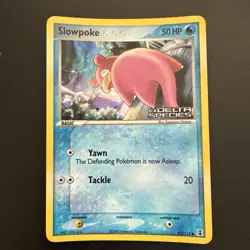 Pokemon Card - Slowpoke Delta Species 83/113 Reverse Holo Stamped - Image 1