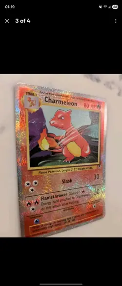 Pokemon Charmelon, Jolteon, Gasley Reverse Holo Lot Of 3 Cards - Light Played LP - Image 1