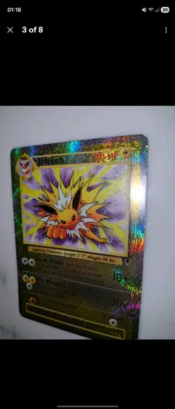 Pokemon Charmelon, Jolteon, Gasley Reverse Holo Lot Of 3 Cards - Light Played LP - Image 5