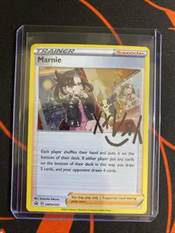 Marnie SWSH120 Sword & Shield Black Star Promo Holo Pokemon Card - Near Mint - Image 3