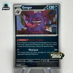 Gengar 050/088 Reverse Holo Pokemon TCG: Perfect Order Card MINT SHIPS TODAY! - Image 1
