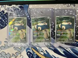 Pokemon TCG Snorlax SVP051 Holo 151 ETB Promo Card Sealed X 3 - Image 1