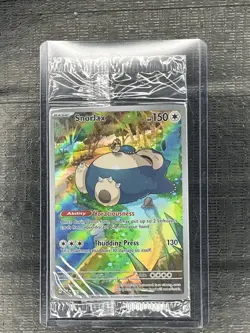 Pokemon TCG Snorlax SVP051 Holo 151 ETB Promo Card Sealed X 3 - Image 3