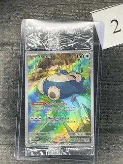 Pokemon TCG Snorlax SVP051 Holo 151 ETB Promo Card Sealed X 3 - Image 5