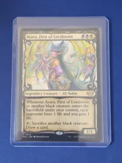 Ayara, First of Locthwain Throne of Eldraine Regular NM - Image 1