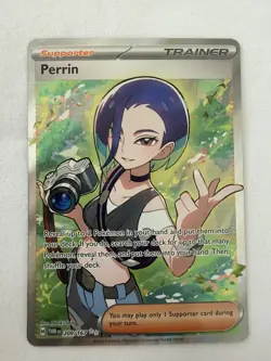 Pokemon TCG Perrin #209/167 SV06 Twilight Full Art Holo English - Image 1