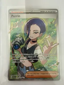 Pokemon TCG Perrin #209/167 SV06 Twilight Full Art Holo English - Image 2