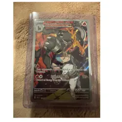 Pokemon TCG Team Rocket's Houndoom 191/182 Sv10 Holo | EN - Image 1