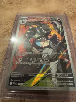 Pokemon TCG Team Rocket's Houndoom 191/182 Sv10 Holo | EN - Image 2