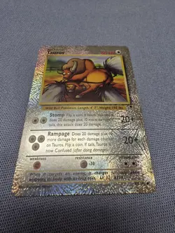 Pokemon WOTC Tauros 65/110 Legendary Collection Reverse Holo, LP - Image 2