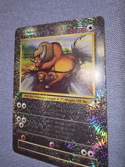 Pokemon WOTC Tauros 65/110 Legendary Collection Reverse Holo, LP - Image 5