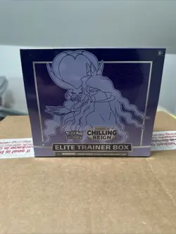 POKEMON SWORD & SHIELD CHILLING REIGN FACTORY SEALED ELITE TRAINER BOX ETB - Image 1