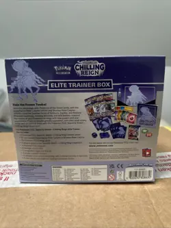 POKEMON SWORD & SHIELD CHILLING REIGN FACTORY SEALED ELITE TRAINER BOX ETB - Image 2