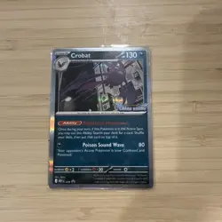 Crobat 076 CRI Chaos Rising Prerelease Stamped Promo MEP EN Pokemon TCG NM - Image 1
