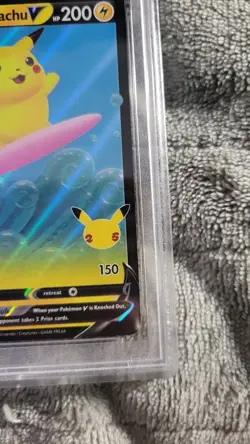 Pokemon 2021 Surfing Pikachu V 021 25th Anniversary Japanese GEM MINT PSA 10 - Image 5