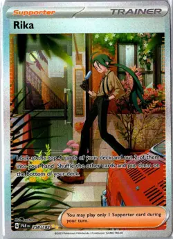 Rika 258/182 - Paradox Rift Pokemon NM - Image 1