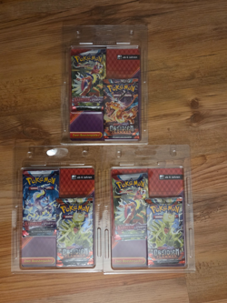 10! Packungen 2er Booster Pokemon Obsidian Flammen u. Karmesin & Purpur I SEALED - Image 1