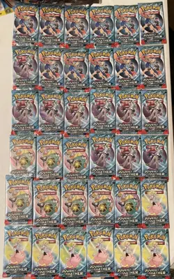 36 x JOURNEY TOGETHER Sealed BOOSTER PACKS (Box Lot) Pokemon TCG JTG - Image 1