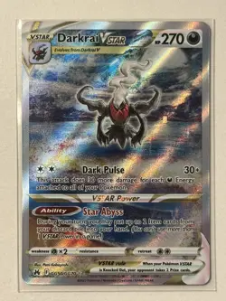 Pokemon Darkrai VSTAR TCG Crown Zenith: Galarian Gallery GG50/GG70 - Image 2