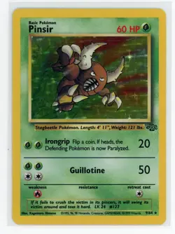 Pokemon TCG - Pinsir 9/64 - Jungle - Holo - Image 1