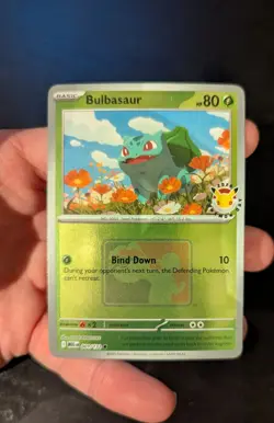 Bulbasaur 001/132 Pokemon Day 2026 Promo Reverse Holo ! - Image 1