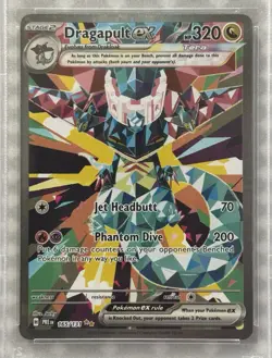 Pokemon Sv Prismatic Evolutions Dragapult ex 165/131 SIR Holo PSA 10 EN 2025 - Image 2