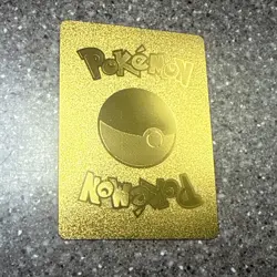 Charizard Gold Foil Display Card Fan Art 120HP Peal Of Thunder 💥💥💥💥 - Image 3