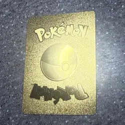 Charizard Gold Foil Display Card Fan Art 120HP Peal Of Thunder 💥💥💥💥 - Image 4