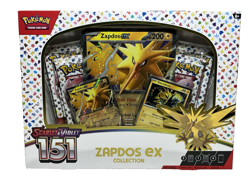 POKEMON TCG Scarlet & Violet 151 ZAPDOS EX Collection SEALED NICE - Image 1