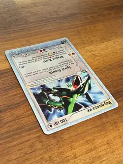 Pokemon Dragon Rayquaza EX 97/97 Holo MP - Image 4
