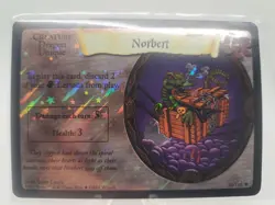 Harry Potter Trading Card Game 2001 Norbert Rare Holo Foil Dragon 30/116 - Image 1