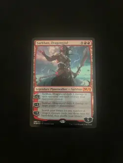 Sarkhan, Dragonsoul [Core Set 2019] FOIL NEAR MINT MTG MAGIC THE GATHERING - Image 1